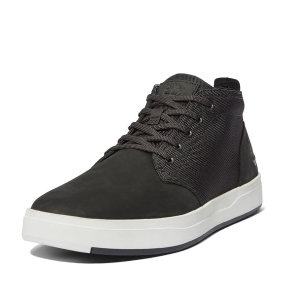 Timberland Davis Square Chukka Casual Shoes for Men Leather Canvas Sneakers Ortholite Insole Rubber Outsole Durable Lightweight Comfort