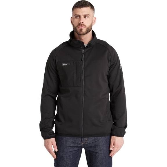 Timberland Men's Dryshift Softshell Fleece Jacket, Black, Size XLarge