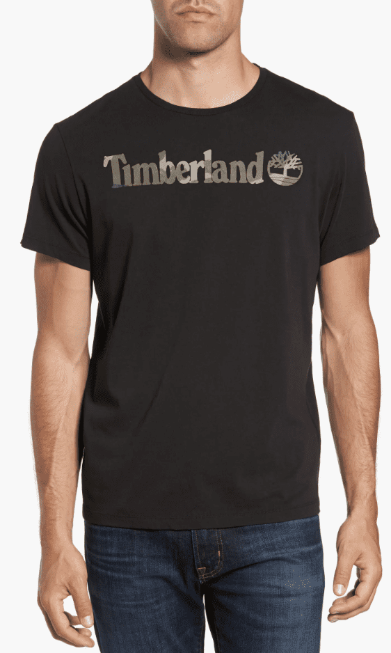 Timberland Men's Dunstan River Camo T-shirt (Size L)