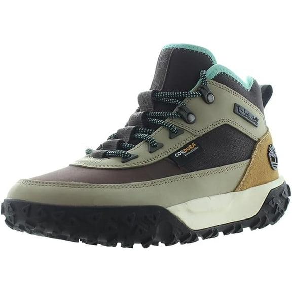 Timberland Men's GreenStride Motion 6 Leather Super Ox Hiking Boot, Light Grey Nubuck, 7.5