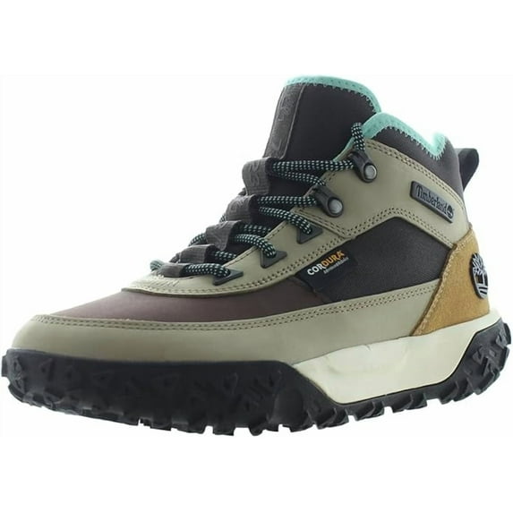 Timberland Men's GreenStride Motion 6 Leather Super Ox Hiking Boot, Light Grey Nubuck, 7