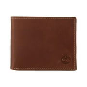 Timberland Mens Hunter Passcase Bifold Wallet, Brown