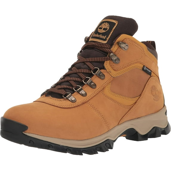 Timberland Men's Mt. Maddsen Anti-Fatigue Hiking Wateproof Leather Boot, Wheat, 12