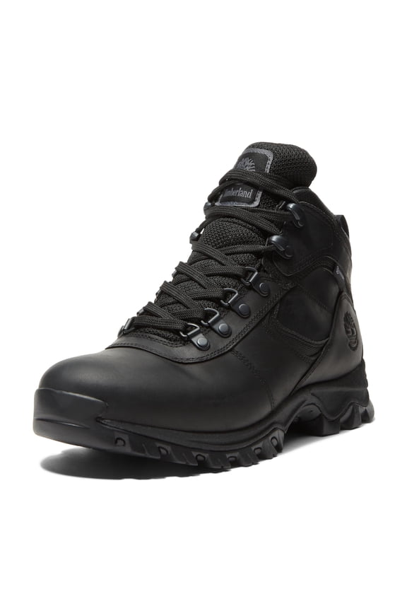Mt Maddsen Mid Waterproof Hiking Boots for Men Anti Fatigue Eva Cushioning Durable Leather Traction Rubber Outsole Trail Support