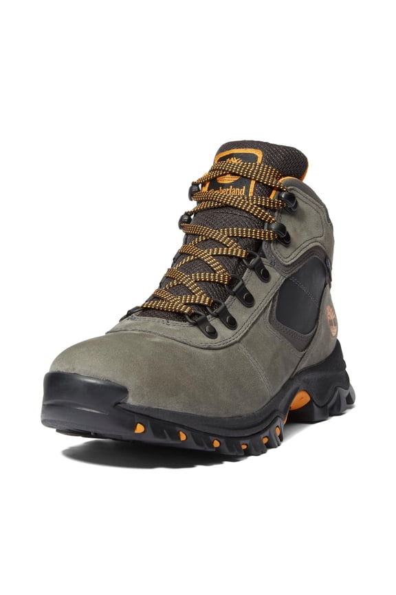 Mt Maddsen Mid Waterproof Hiking Boots for Men Anti Fatigue Eva Cushioning Durable Leather Traction Rubber Outsole Trail Support