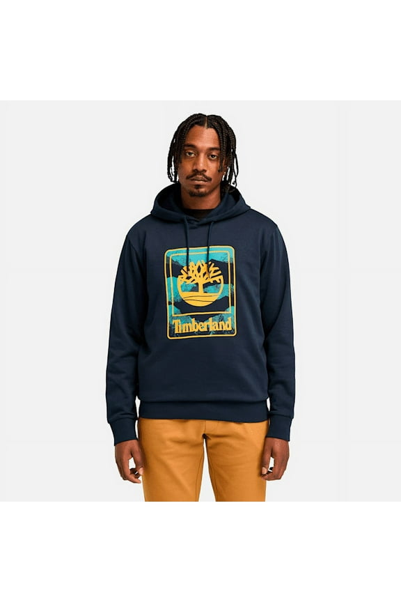 Men's Outdoor Oval Brushback Hoodie Angora White Cream Style TB0A6W9T433 Size XXL