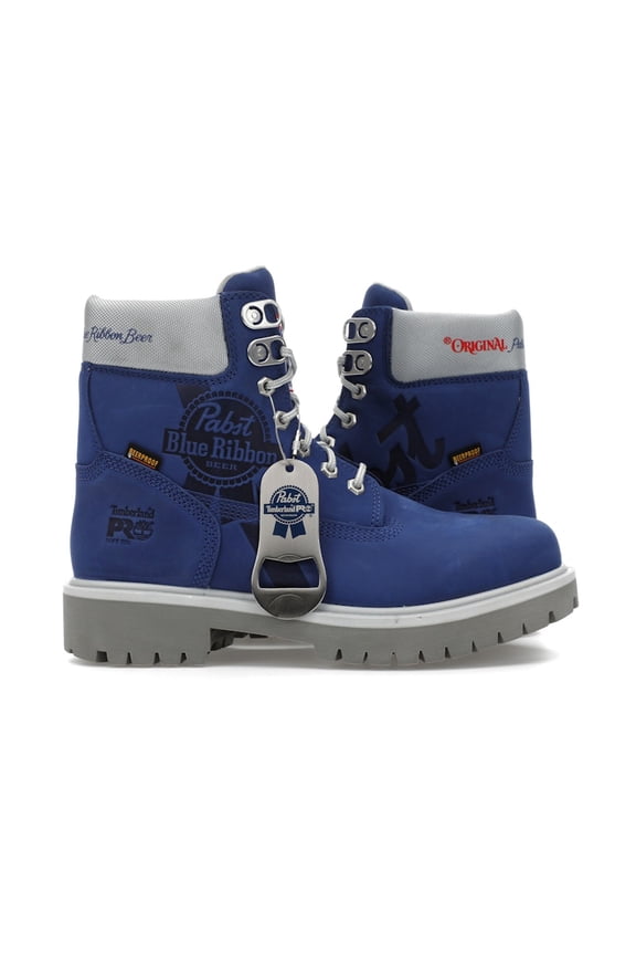 Men's PRO 6" Soft Toe Work Boot Pabst Blue Ribbon Blue Nubuck, from StockX