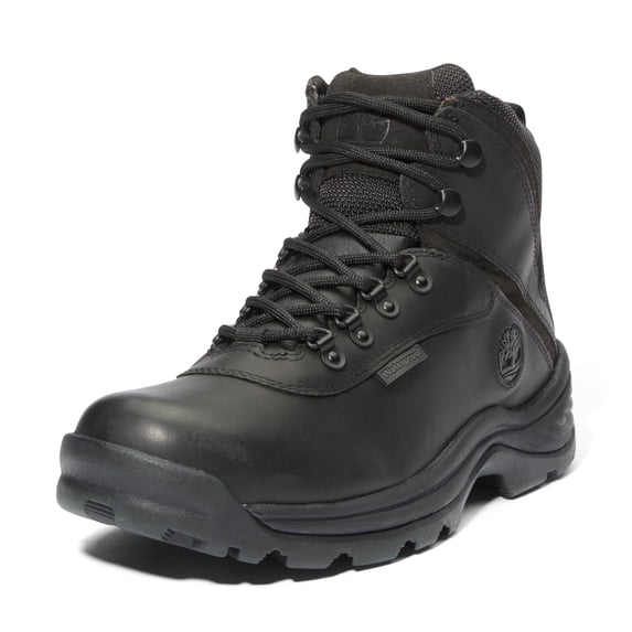 Timberland Ledge Waterproof Hiking Boots for Men Leather Lace Up Outdoor Boots Rebotl Fabric Eva Cushion Rubber Lug Outsole