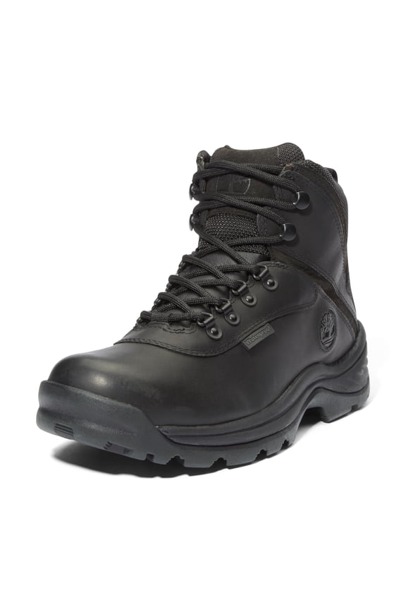 Ledge Waterproof Hiking Boots for Men Leather Lace Up Outdoor Boots Rebotl Fabric Eva Cushion Rubber Lug Outsole