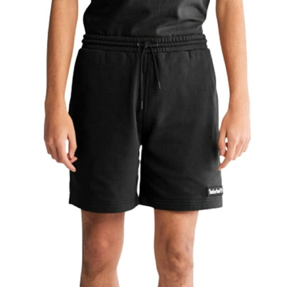 Timberland Men's Woven Badge Sweat Shorts Black XL