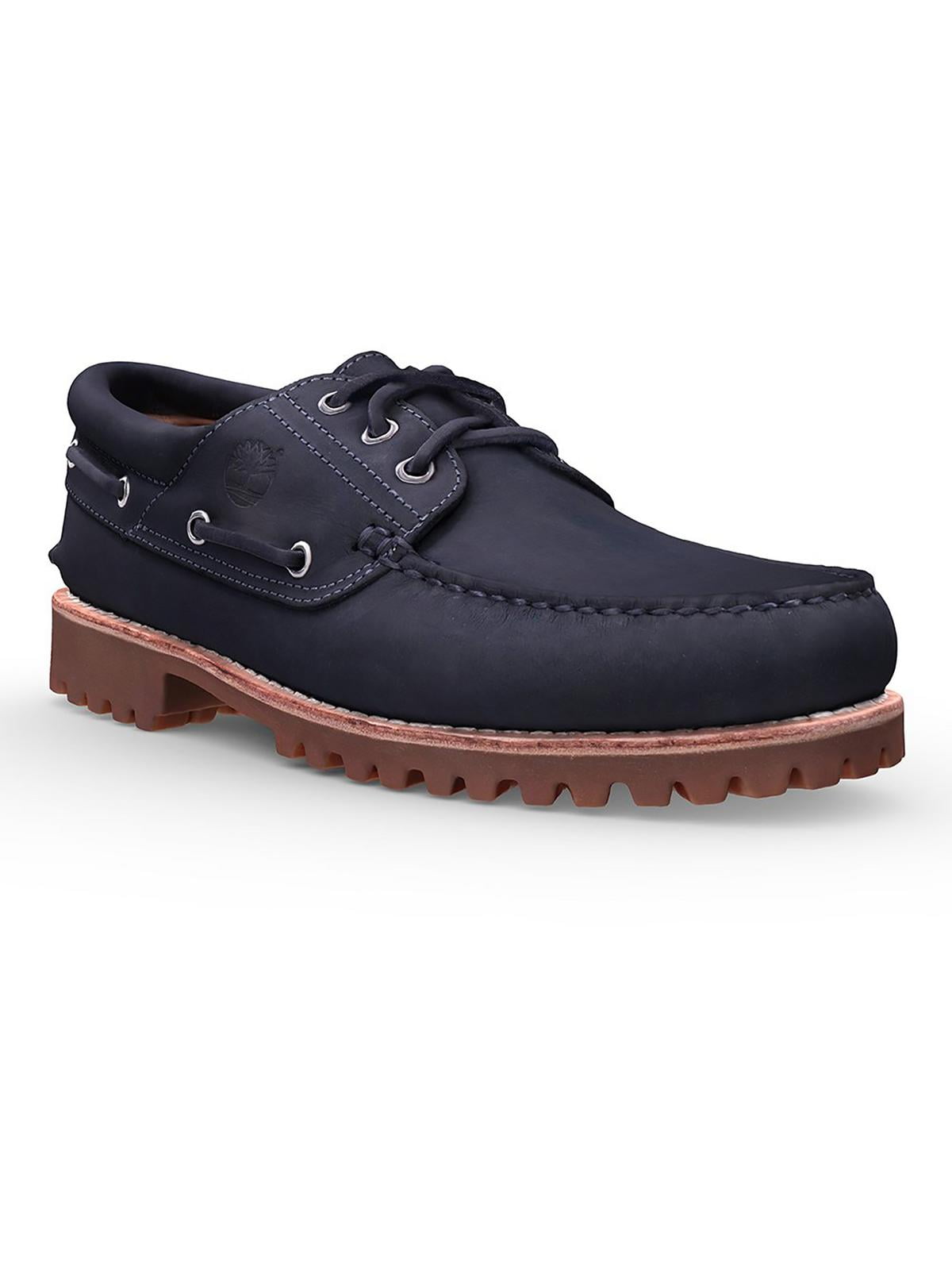 Timberland Mens Authentic Leather LaceUp Boat Shoes