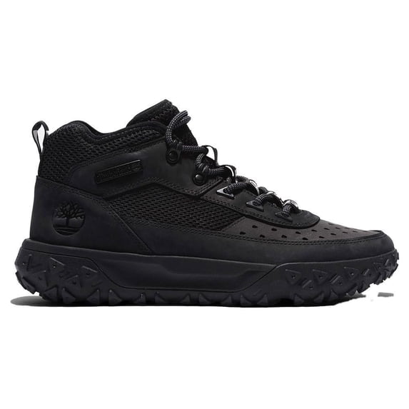 Timberland Mens Greenstride Motion 6 Super Mid Hiking Boot, Jet Black, 9.5 Medium