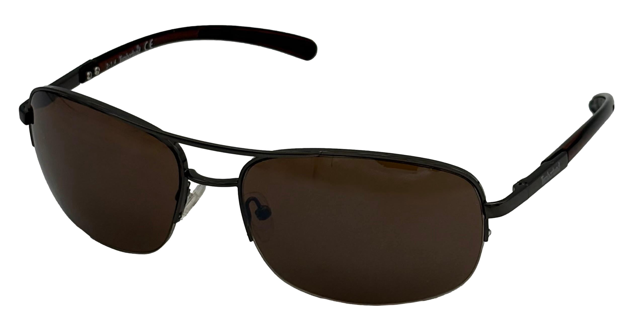 Timberland  Mens Rimless Fashion Sunglasses, Bronze/Brown