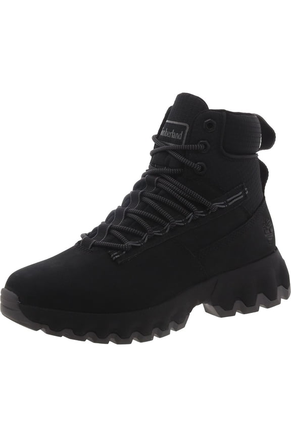 Men's Timberland TBL Edge Black Nubuck (TB0A2KT4 100) - 7.5