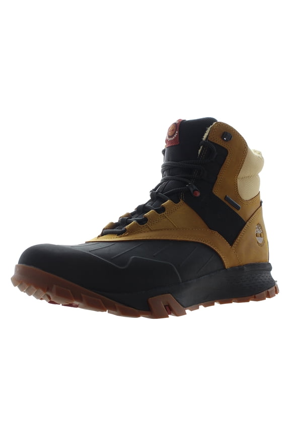 Mt. Lincoln Waterproof Insulated Mid Mens Shoes Size 13, Color: Wheat/Full Grain/Black