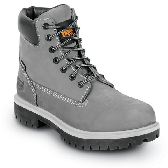 Timberland PRO 6IN Direct Attach, Men's, Castlerock, Soft Toe, EH, WP/Insulated, MaxTRAX Slip-Resistant Work Boot (12.0 M)