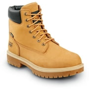 Timberland PRO 6IN Direct Attach Mens, Wheat, Steel Toe, EH, MaxTRAX Slip Resistant, WP Boot 10.5 W