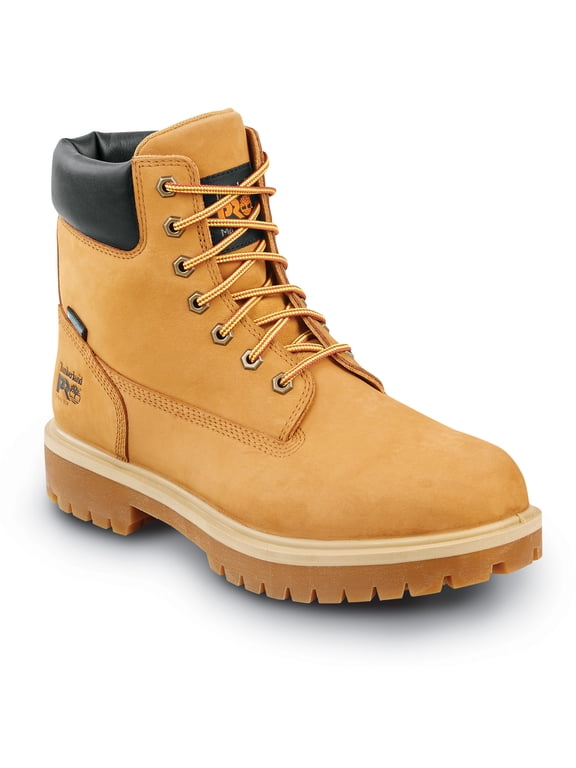 6IN Direct Attach Men's, Wheat, Steel Toe, EH, MaxTRAX Slip Resistant, WP Boot (9.5 M)