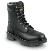 Timberland PRO 8IN Direct Attach Mens, Black, Steel Toe, EH, MaxTRAX Slip Resistant, WP Boot 11.0 W