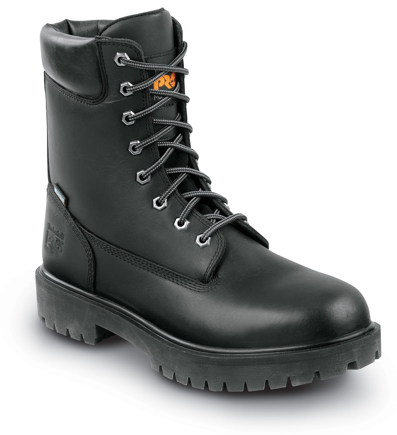 Timberland PRO 8IN Direct Attach Men's, Black, Steel Toe, EH