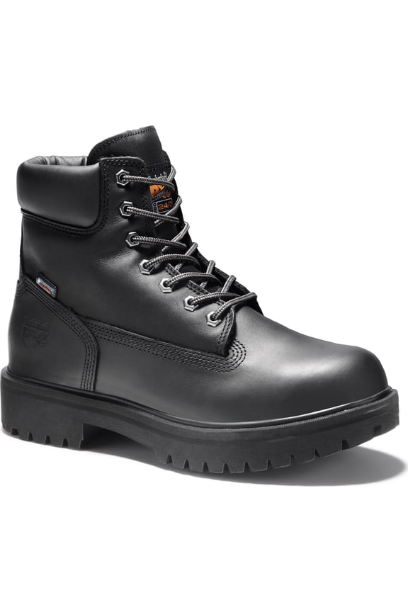 Black, Men's 6 Inch Waterproof, Insulated, Steel Toe, EH, Work Boot  (15.0 W)