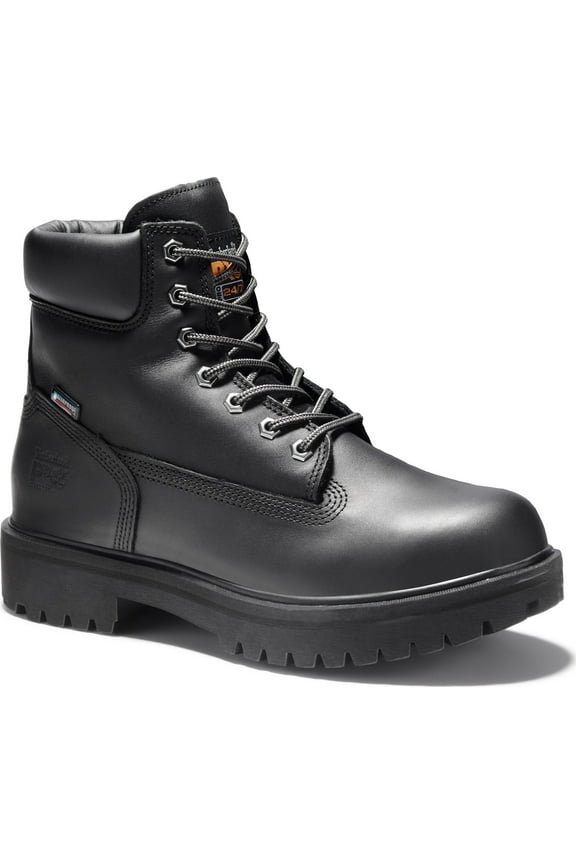 Black, Men's 6 Inch Waterproof, Insulated, Steel Toe, EH, Work Boot (8.0 W)