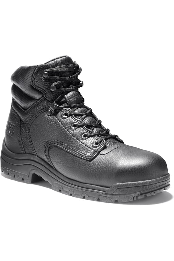Black, Men's TiTAN Alloy Toe, EH, 6 Inch Work Boot (9.0 W)