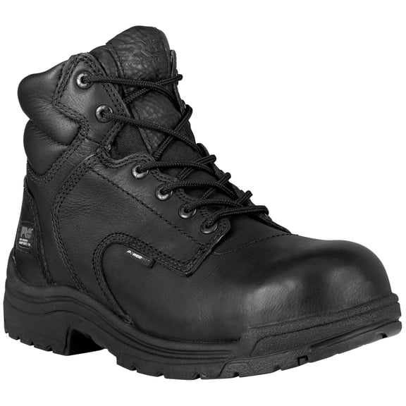 Timberland PRO Black, Men's, TiTAN Comp Toe, EH, 6 Inch Work Boot (7.5 W)
