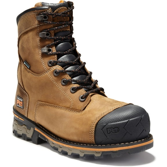 Timberland PRO Boondock, Men's, Brown, Comp Toe, EH, WP, 8 Inch (7.0 M)