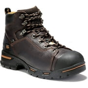 Timberland PRO Briar Brown, Mens, Endurance Steel Toe, EH, Puncture Resistant, 6 Inch Work Boot 10.0 W