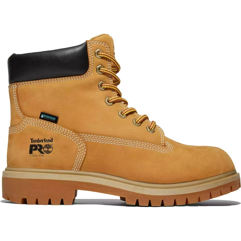 Timberland PRO Direct Attach Women s Wheat Steel Toe EH WP Insulated 6 Inch Work Boot 8.5 W