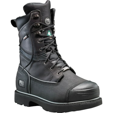 Timberland PRO  Gravel Pit, Men's, Black, Steel Toe, EH, Mt, PR, WP/Insulated Boot (10.0 W)