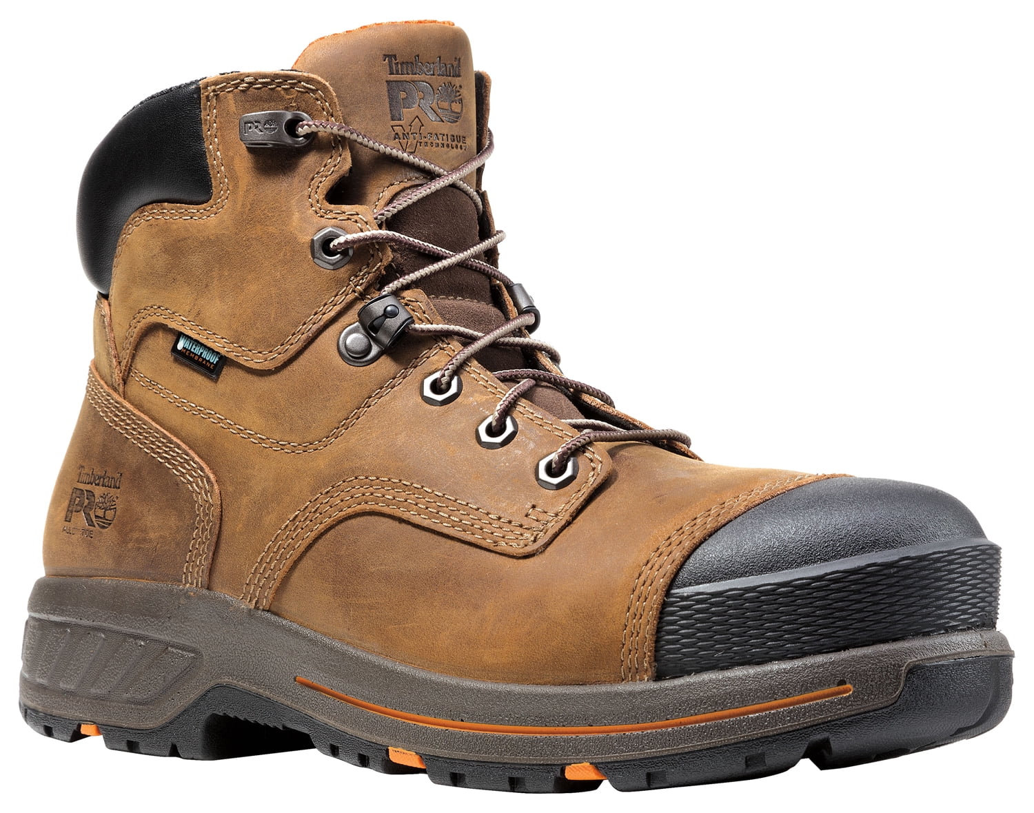 Timberland PRO Helix Men s Brown Comp Toe EH WP 6 Inch Boot