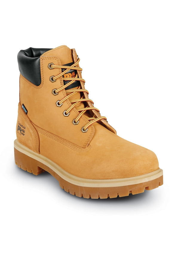 Men's Boots, Waterproof Soft Toe Work Boot, 6IN, Black, Size 10