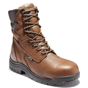 Timberland PRO Men's Waterproof Oil, Slip and Abrasion Resistant Alloy Toe Work Boots, Brown, 11 M