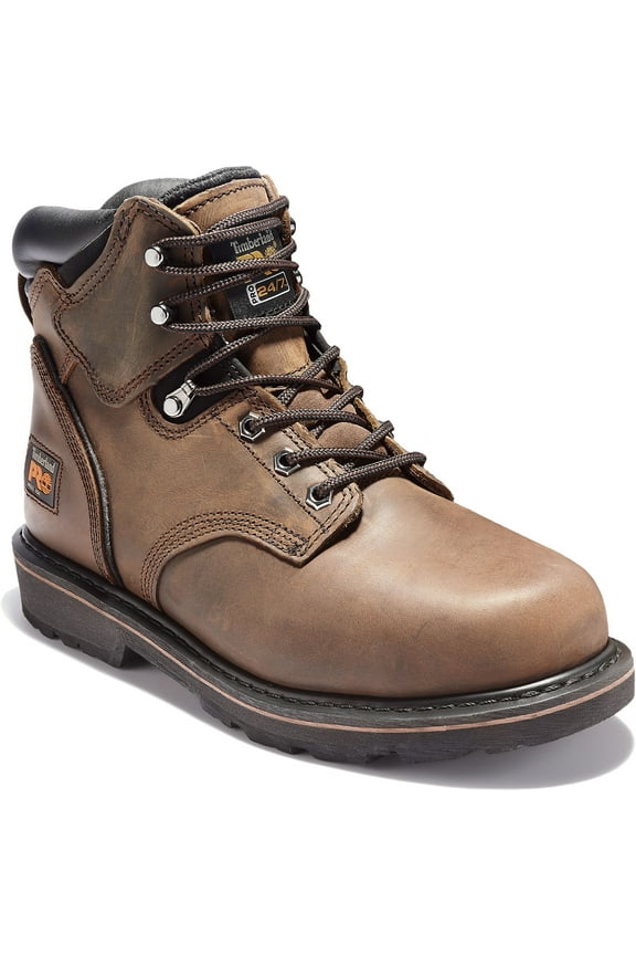 Pit Boss, Men's, Brown, Steel Toe, EH, 6 Inch Boot (10.0 W)