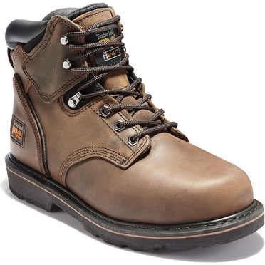 Timberland PRO  Pit Boss, Men's, Brown, Steel Toe, EH, 6 Inch Boot (11.0 M)