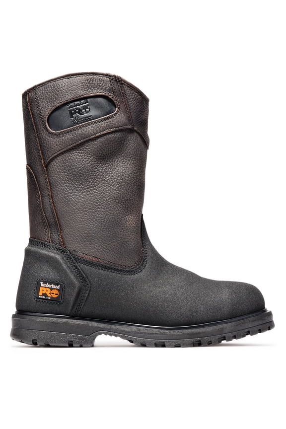 Power Welt Men's 10-inch Steel Toe Pull-on Work Boot