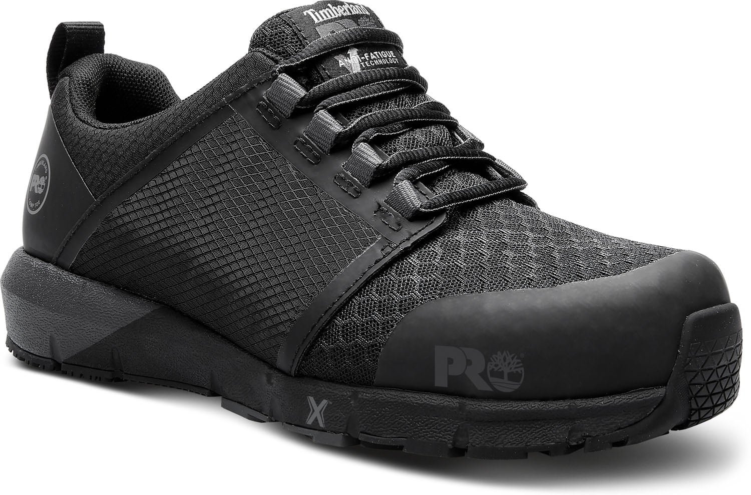 Timberland PRO Women's Radius Composite Safety Toe Athletic Industrial Work Shoe, Black, 8.5W