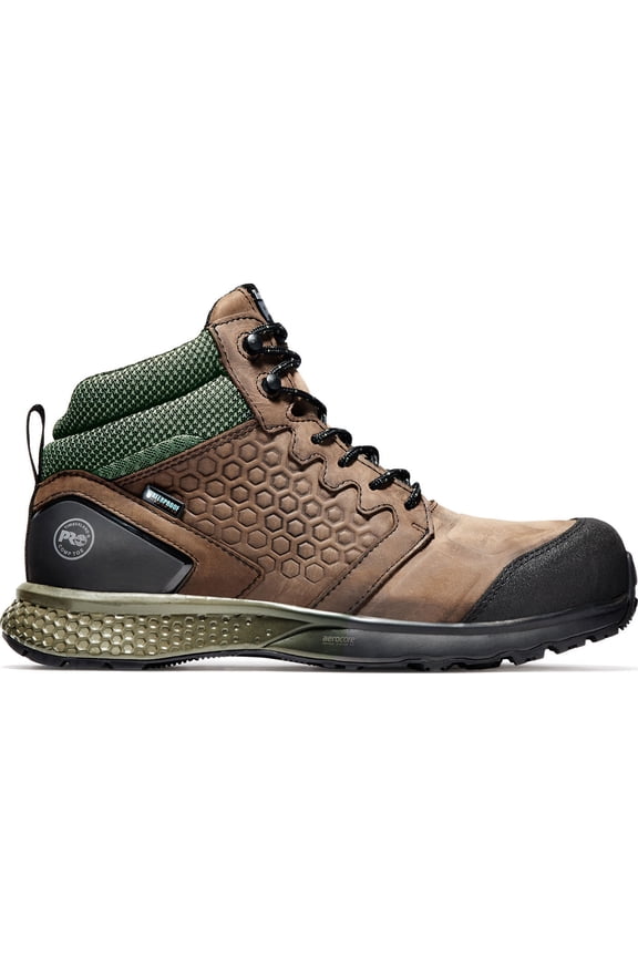 Reaxion Men's Composite Toe Electrical Hazard Waterproof Work Hiker