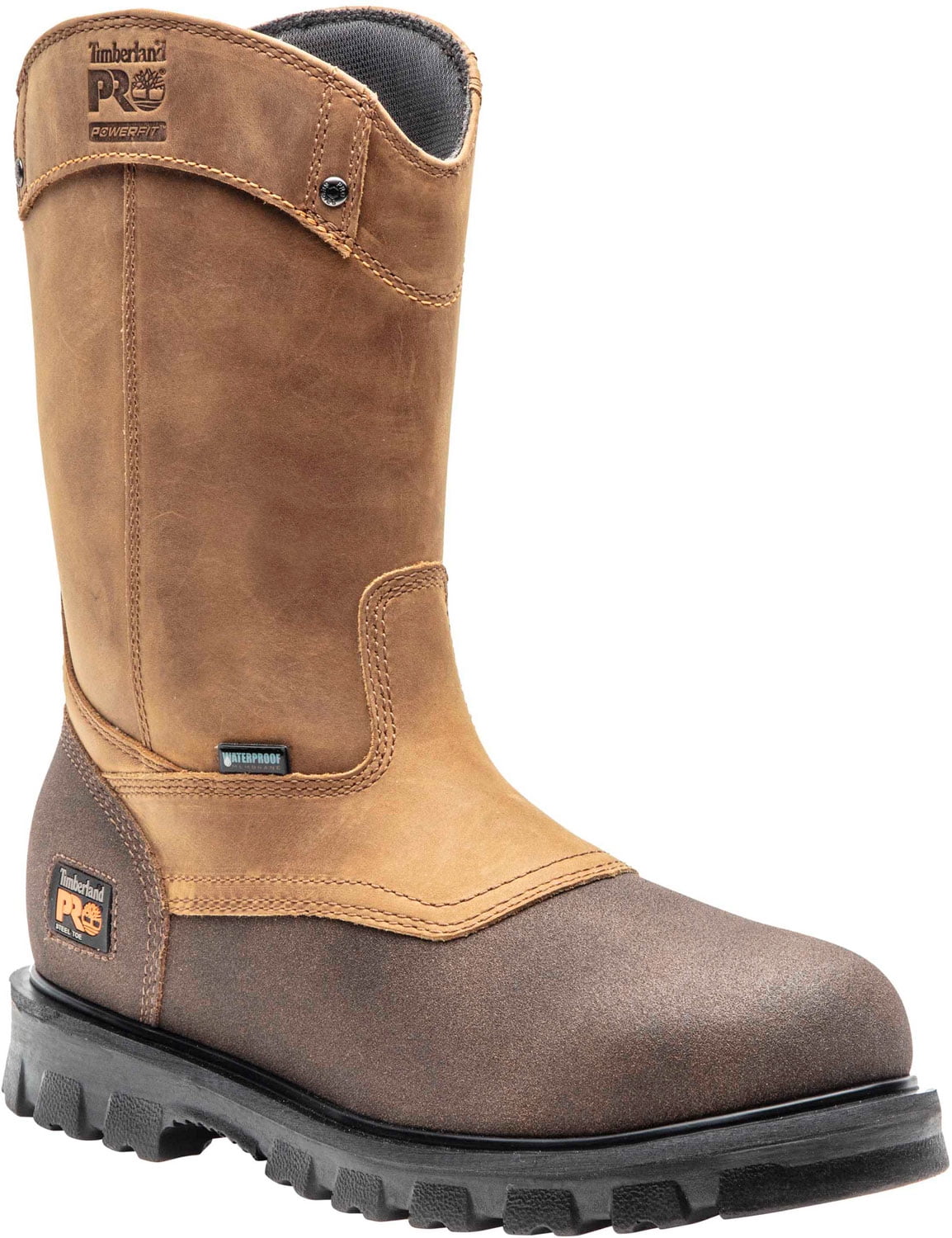Timberland PRO Rigmaster, Men's, Brown, Steel Toe, EH, WP, Pull On Boot ...