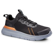 Timberland PRO Setra Low, Mens, Black/Grey/Copper, Comp Toe, EH, Slip Resistant, Athletic Work Shoe 9.0 W