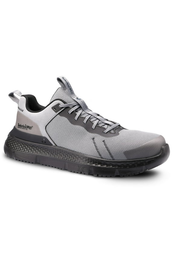 Setra Low, Men's, Grey/Black, Comp Toe, EH, Slip Resistant, Athletic Work Shoe (12.0 M)