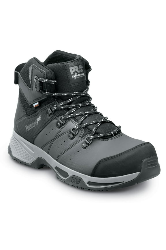Switchback, Men's, Black/Grey Pop, Comp Toe, EH, WP, MaxTRAX Slip-Resistant Work Hiker  (8.0 W)