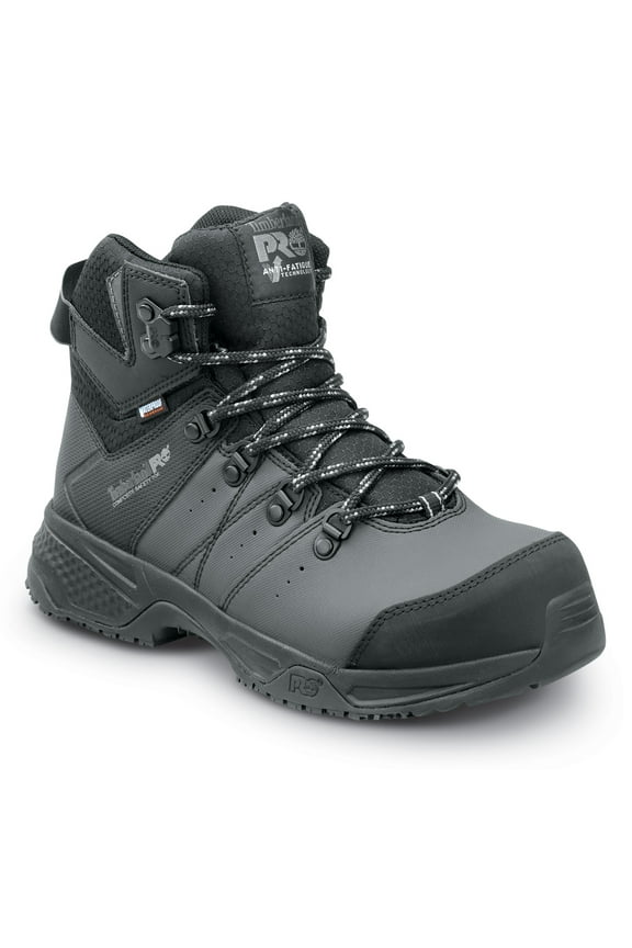 Switchback, Women's, Black/Grey Pop, Comp Toe, EH, WP, MaxTRAX Slip-Resistant Work Hiker (8.5 W)