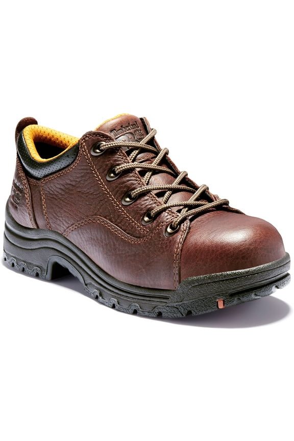 Titan, Women's, Brown, Alloy Toe, EH Oxford (11.0 M)