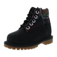 thumbnail image 1 of Timberland Premium 6 Inch Heritage Waterproof Boots Infant/Toddler Shoes Size 7, Color: Black Nubuck, 1 of 5