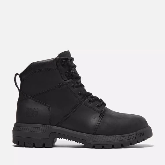 Timberland Pro Montauk 6-Inch Steel Toe Workboot, Jet Black, Size M 9