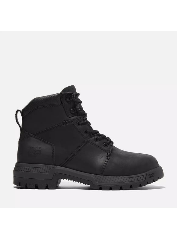 Timberland Pro Montauk 6-Inch Steel Toe Workboot, Jet Black, Size W 10.5