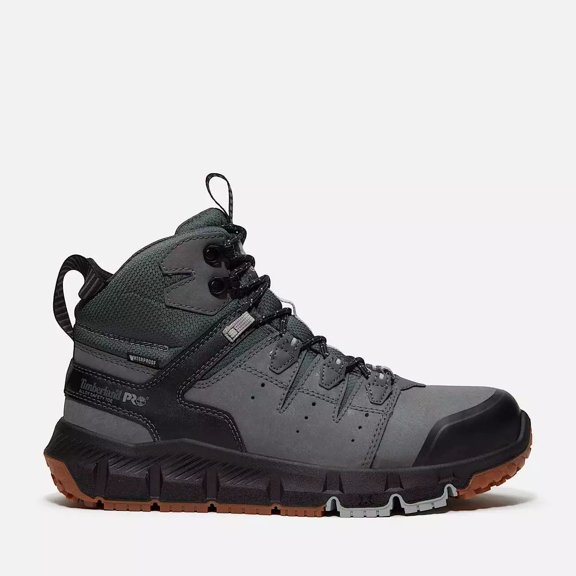 Timberland Pro Tempe Shoes, Medium Grey Leather, Size M 9